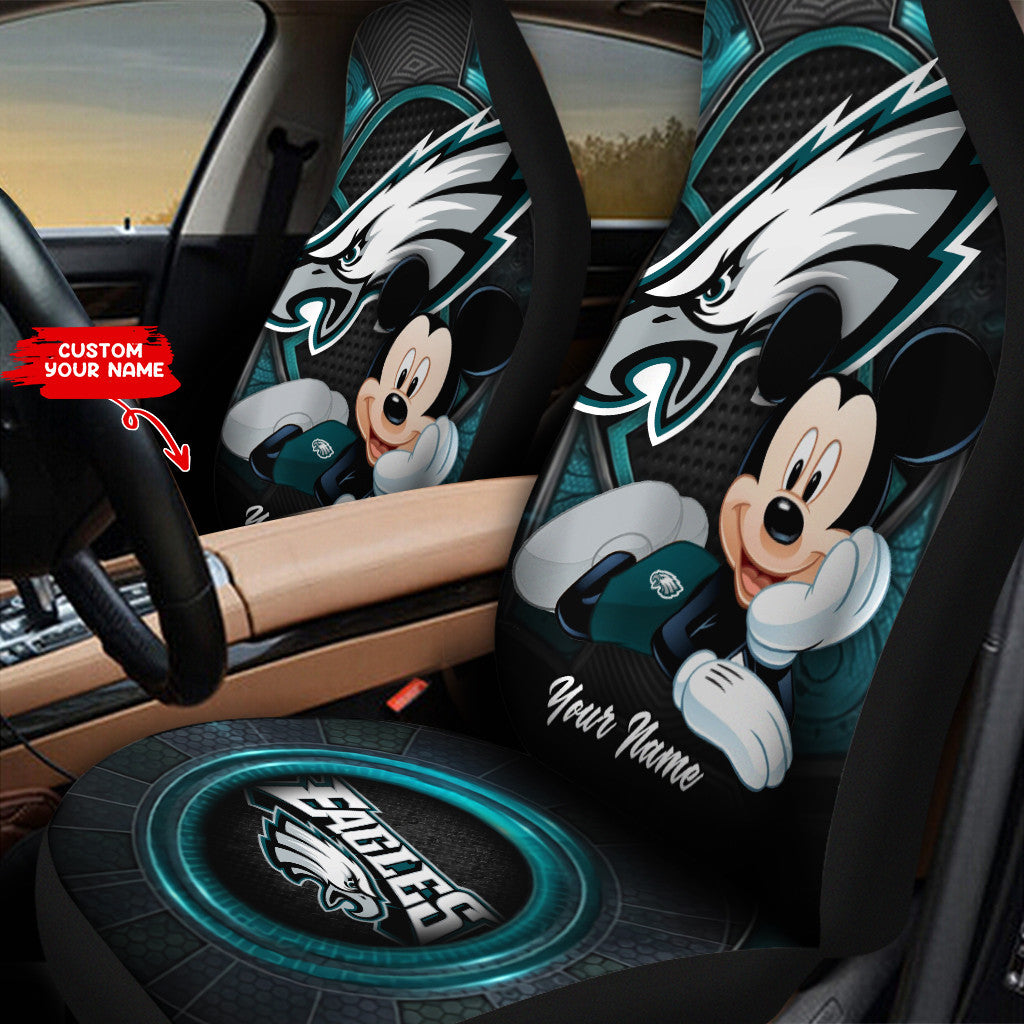 Philadelphia Eagles Personalized Car Seat Covers BG271
