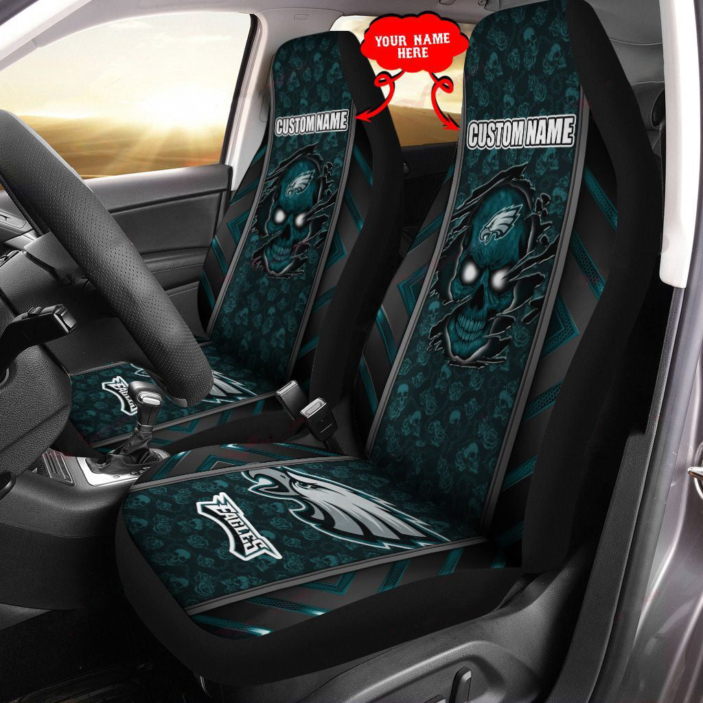 Philadelphia Eagles Personalized Car Seat Covers BG463