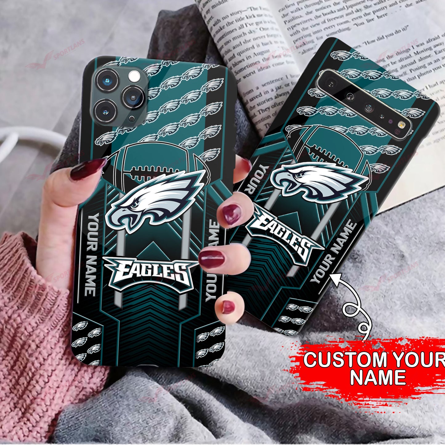 Philadelphia Eagles Personalized Phone Case BG26