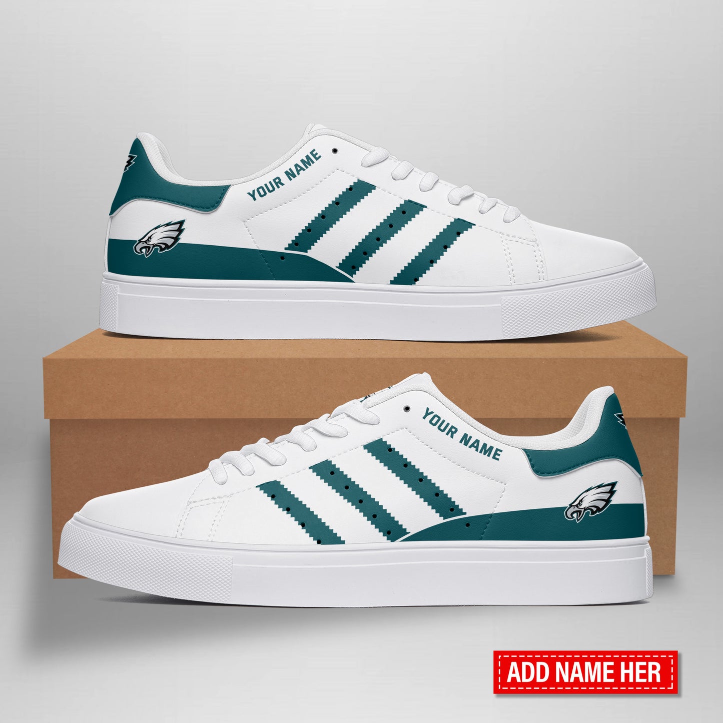 Philadelphia Eagles Personalized SS Custom Sneakers BG189