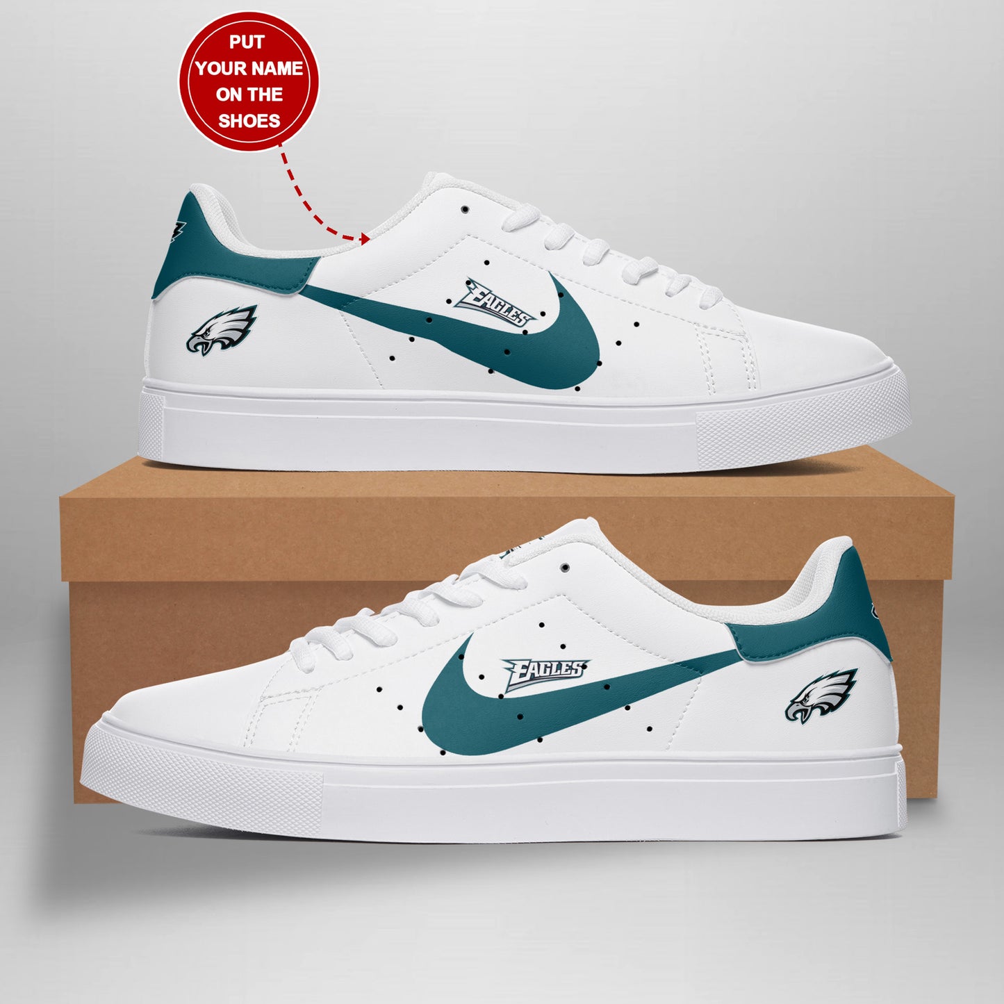 Philadelphia Eagles Personalized SS Custom Sneakers BG192