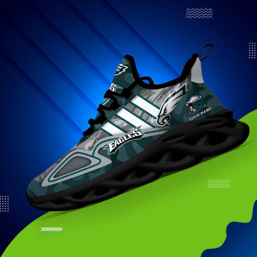 Philadelphia Eagles Personalized Yezy Running Sneakers BB255
