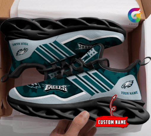 Philadelphia Eagles Personalized Yezy Running Sneakers BG308