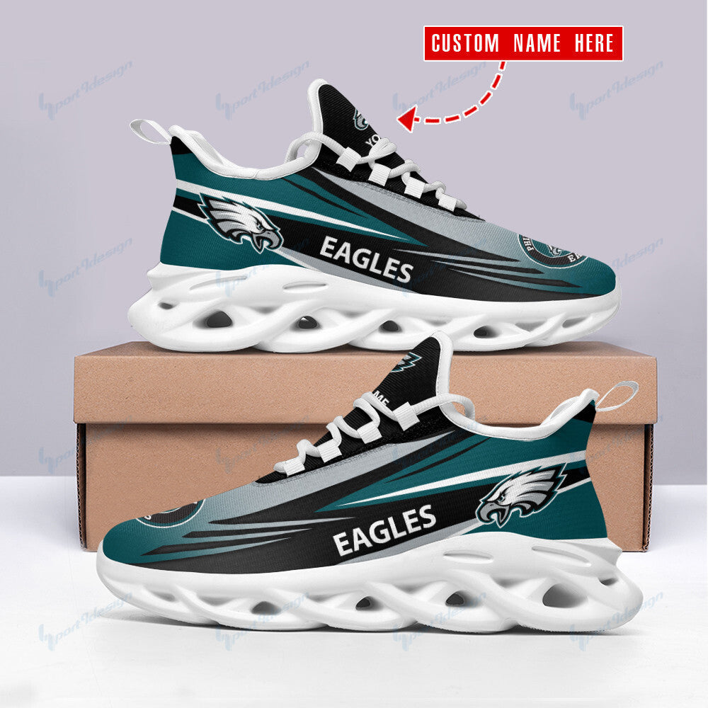 Philadelphia Eagles Personalized Yezy Running Sneakers SPD159