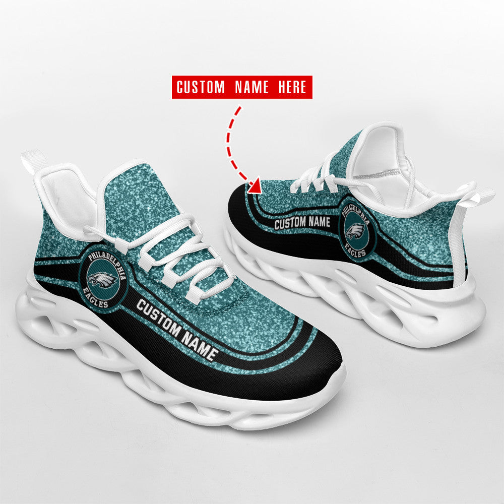 Philadelphia Eagles Personalized Yezy Running Sneakers SPD368