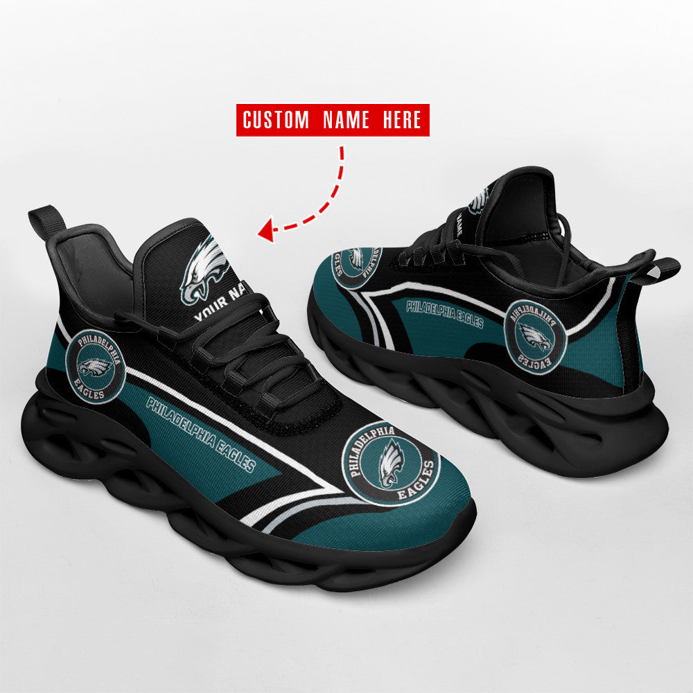 Philadelphia Eagles Personalized Yezy Running Sneakers SPD392