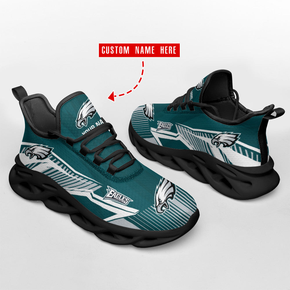 Philadelphia Eagles Personalized Yezy Running Sneakers SPD421