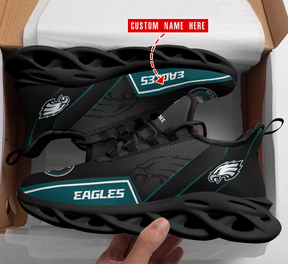 Philadelphia Eagles Personalized Yezy Running Sneakers SPD676