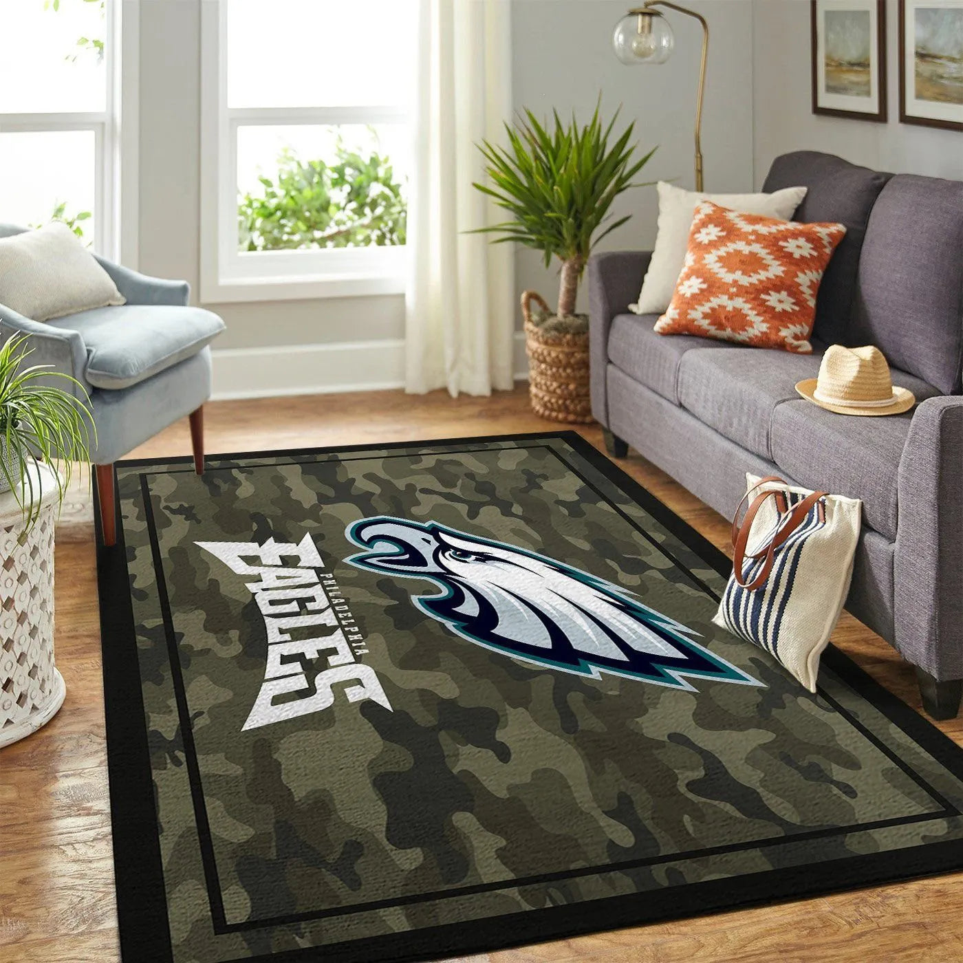 Philadelphia Eagles Rectangle Rug 86