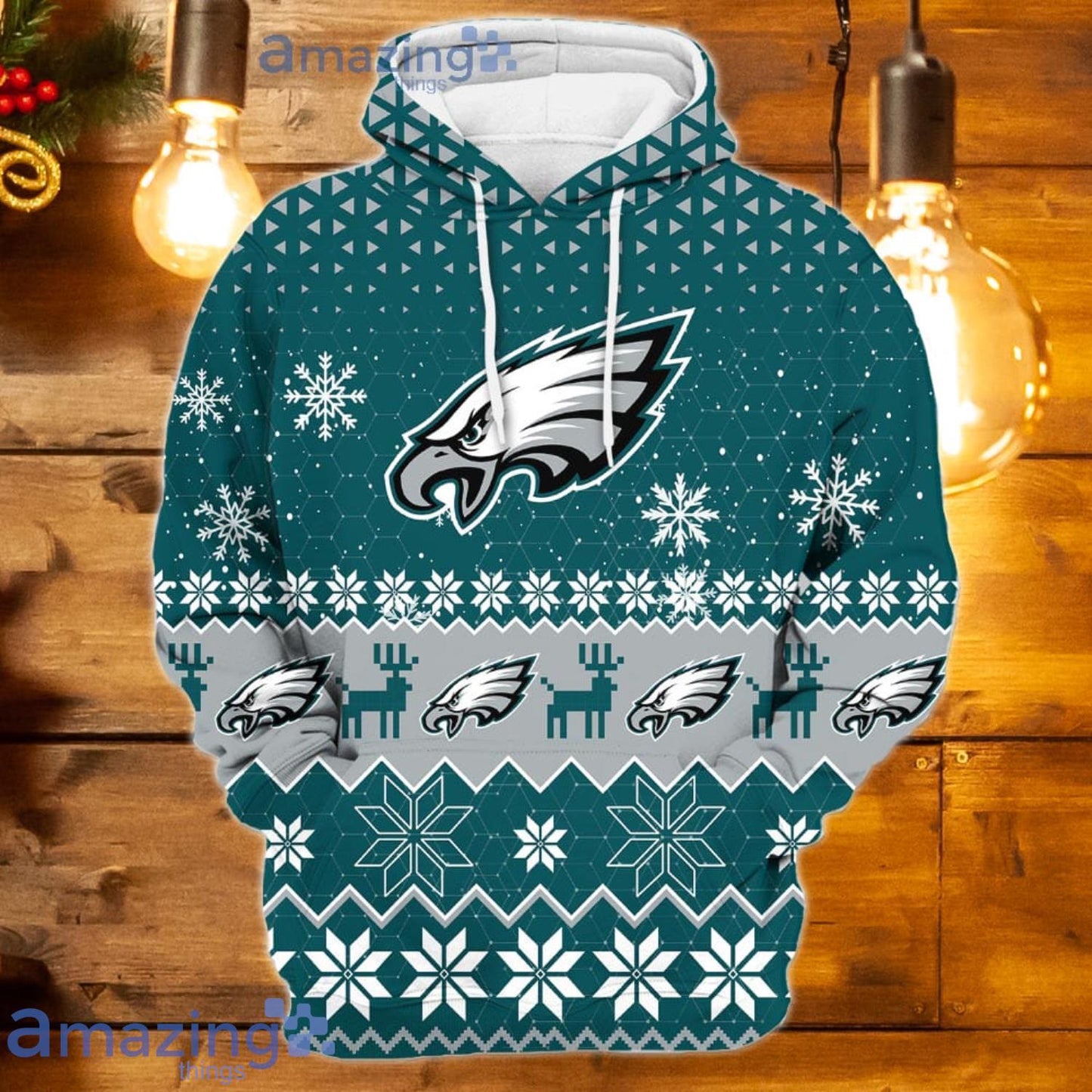 Philadelphia Eagles Christmas Hoodie BBHD873