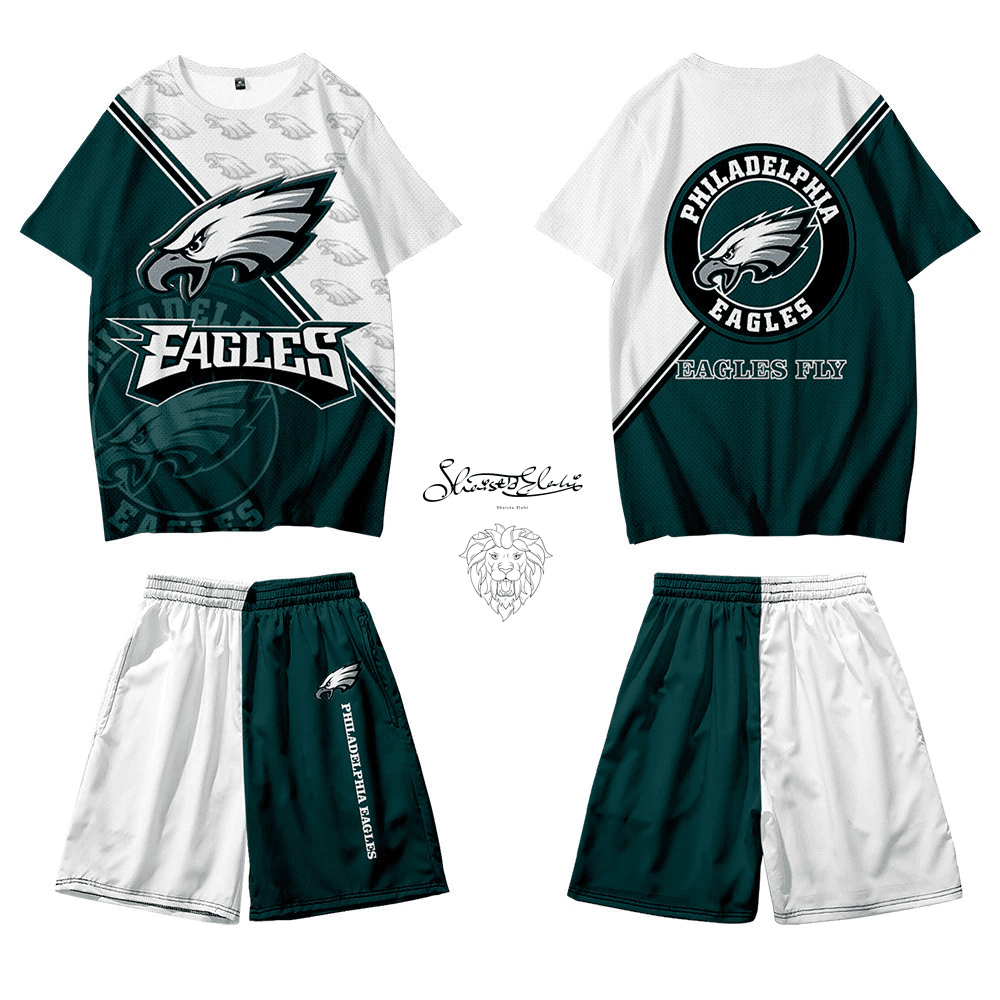 Philadelphia Eagles T-shirt and Shorts BG148