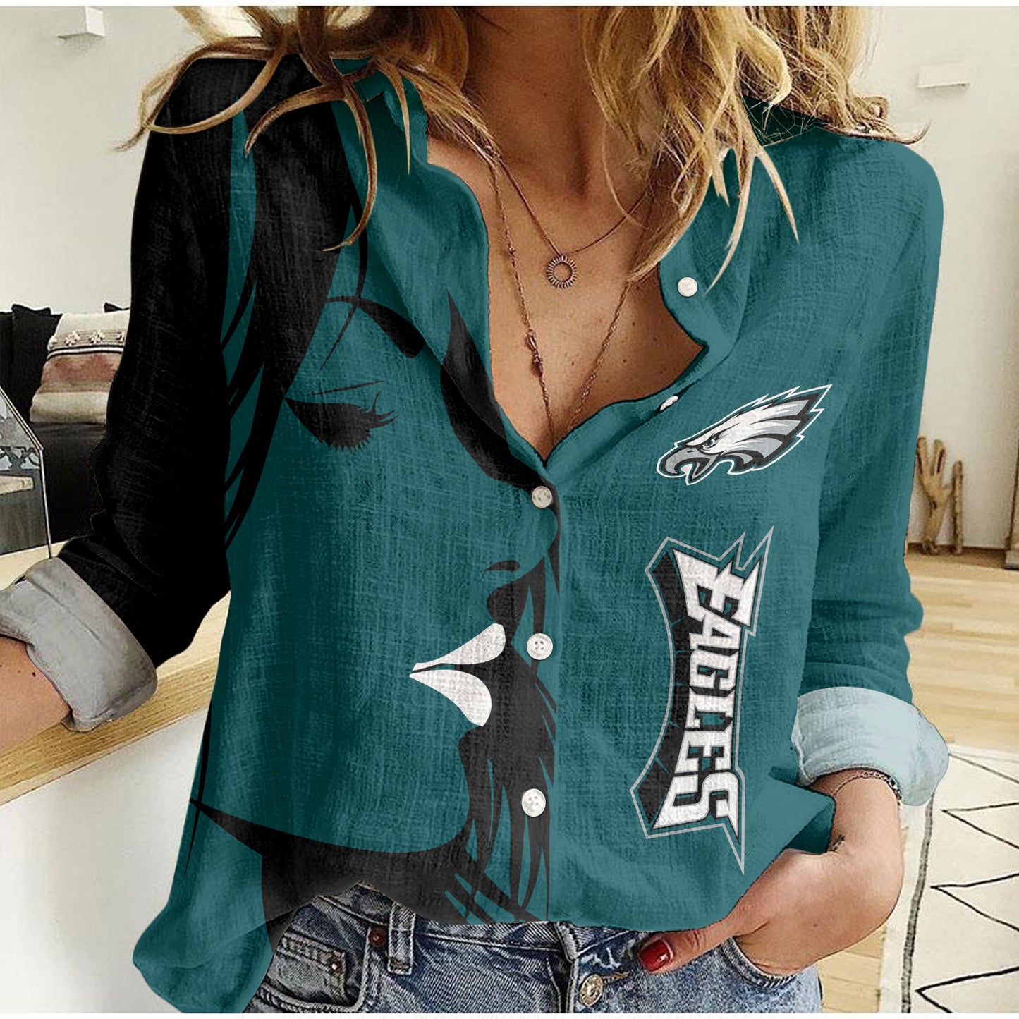 Philadelphia Eagles Woman Shirt BG77