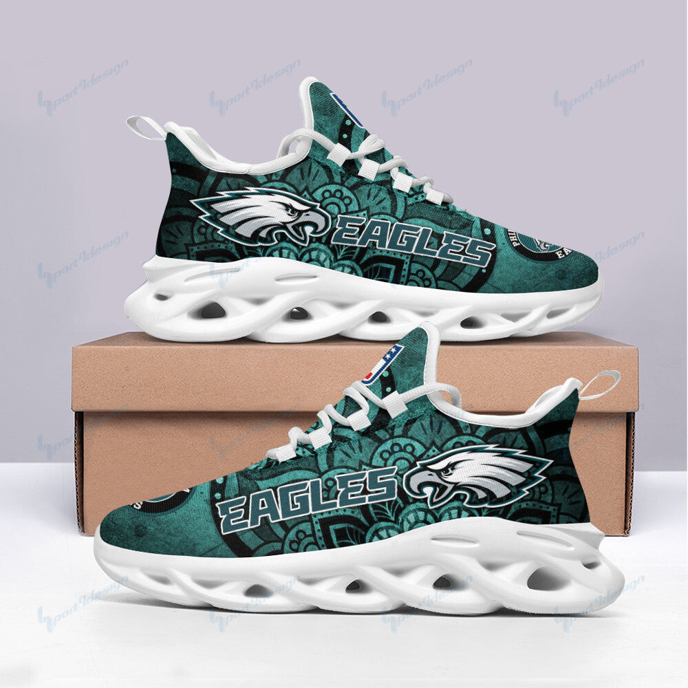 Philadelphia Eagles Yezy Running Sneakers SPD263