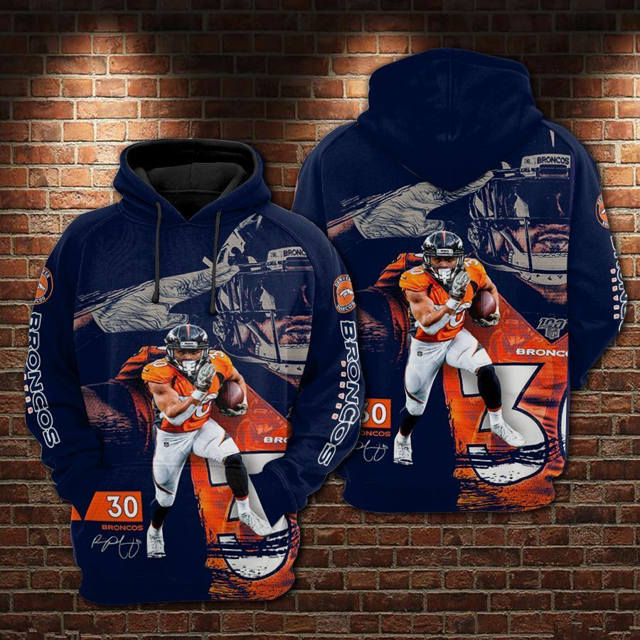 Phillip Lindsay – Denver Broncos Limited Hoodie 756