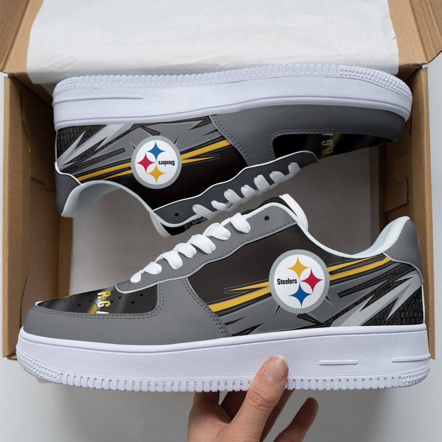 Pittsburgh Steelers AF1 Shoes 163