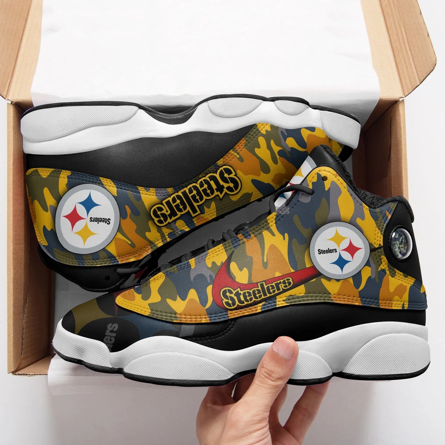 PITTSBURGH STEELERS Air JD13 Sneakers 233