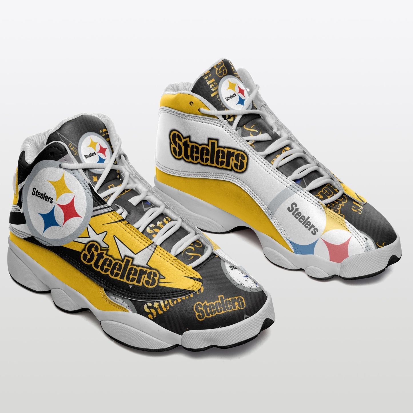 Pittsburgh Steelers Air JD13 Sneakers 529