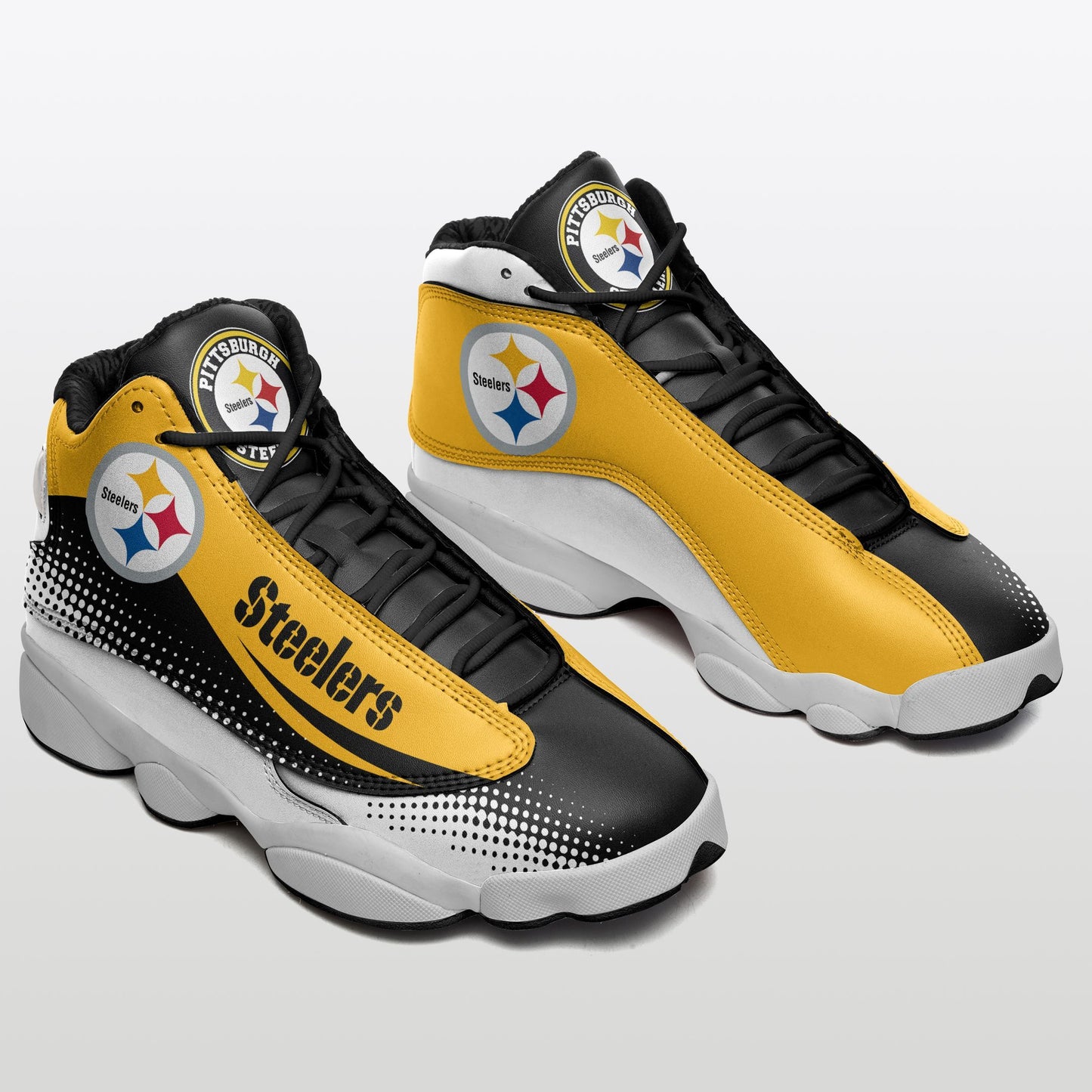 Pittsburgh Steelers Air JD13 Sneakers 674