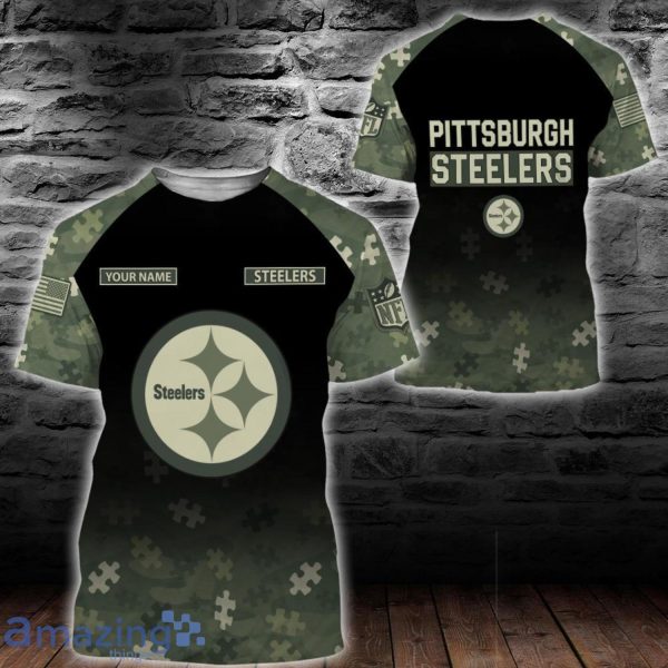 Pittsburgh Steelers All Over Printed T-shirt Sweatshirt Hoodie AZCHD658