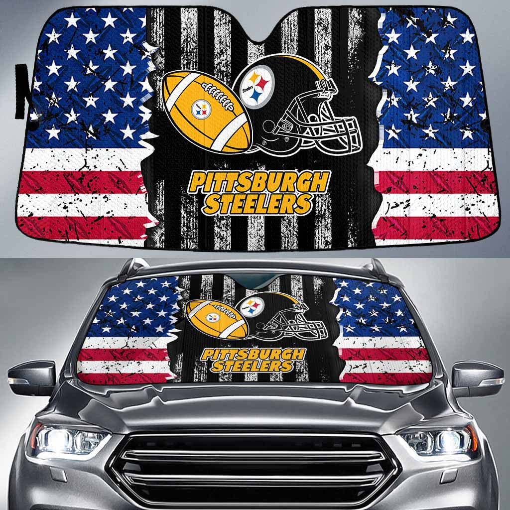 Pittsburgh Steelers Auto Sun Shade BG112