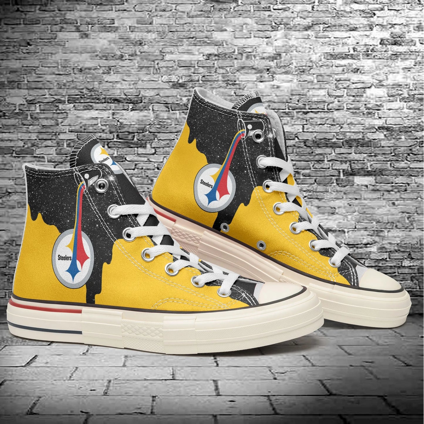 Pittsburgh Steelers New High Top Canvas Shoes 18