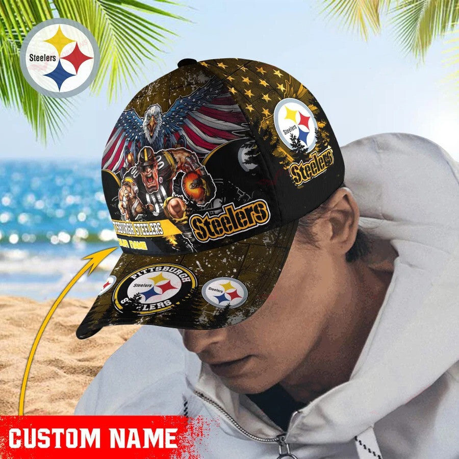Pittsburgh Steelers Personalized Classic Cap BB548
