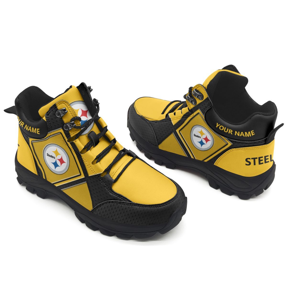 Pittsburgh Steelers Personalized Hiking Shoes 55