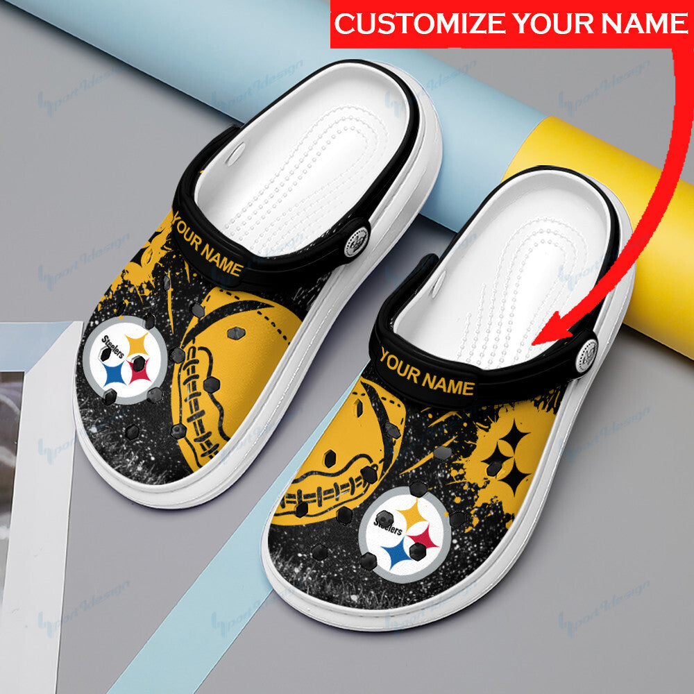 Pittsburgh Steelers Personalized Limited Clog BG25