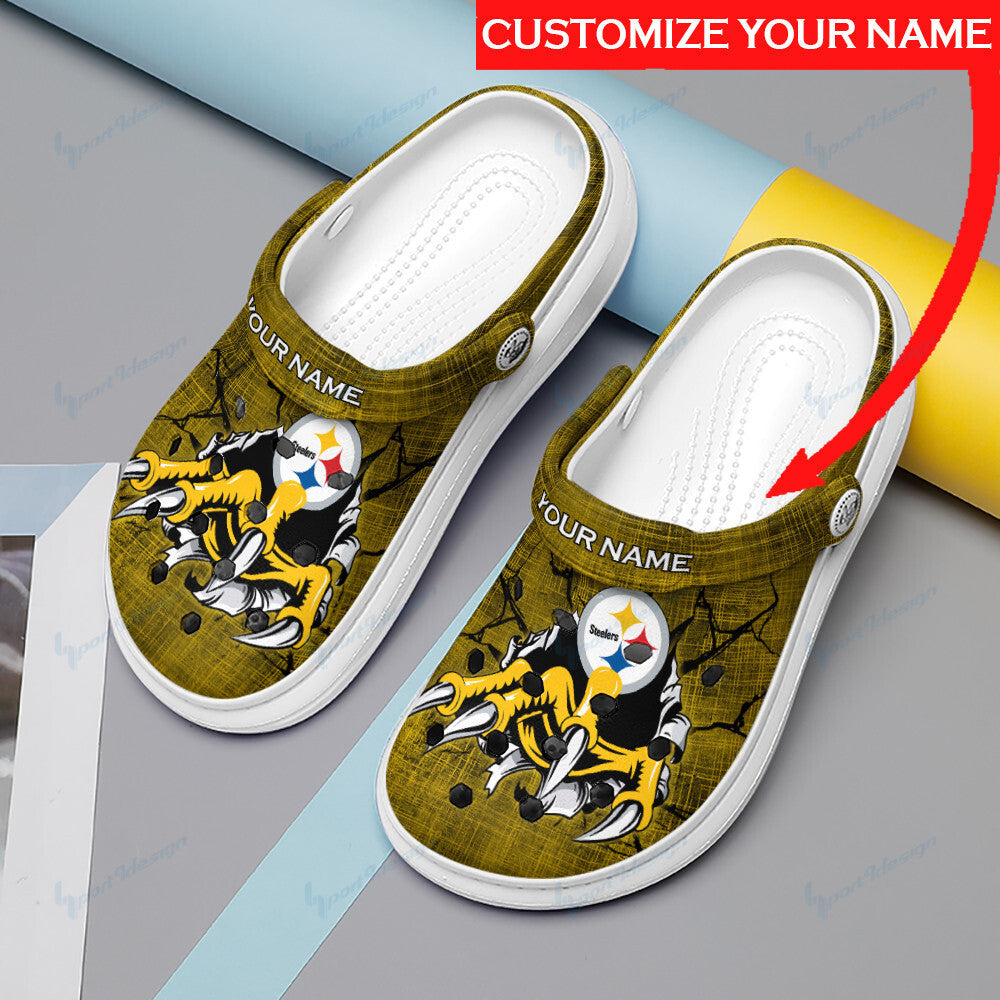 Pittsburgh Steelers Personalized Limited Clog BG36