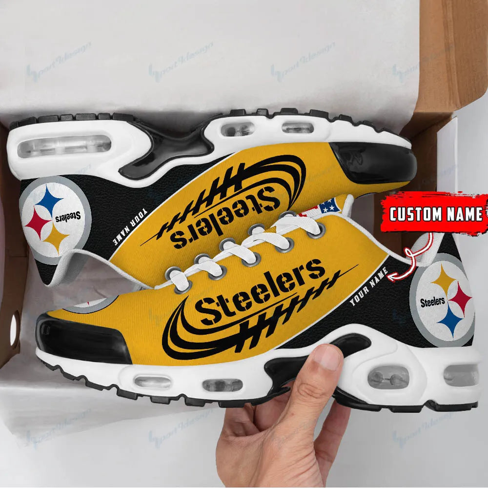 Pittsburgh Steelers Personalized Plus T-N Youth Sneakers BG25