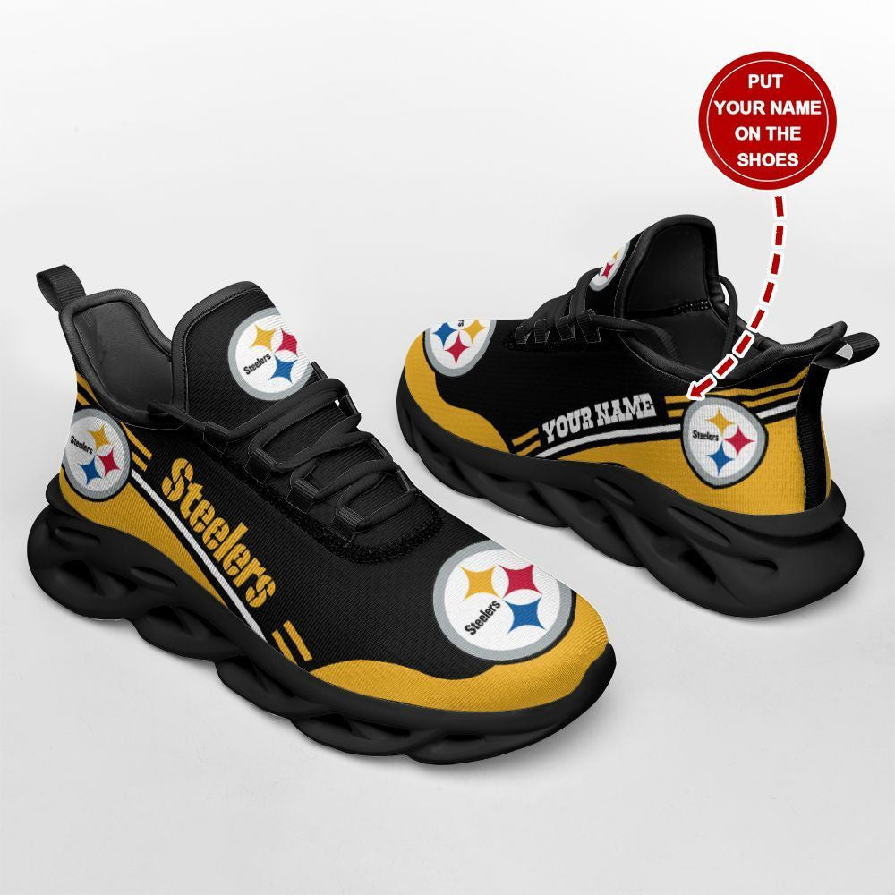 Pittsburgh Steelers Personalized Yezy Running Sneakers 85