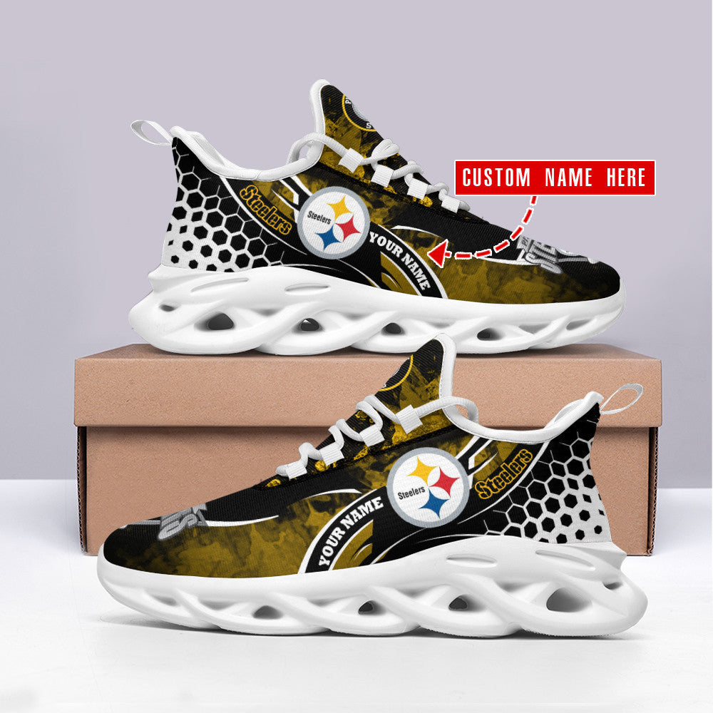 Pittsburgh Steelers Personalized Yezy Running Sneakers BB150