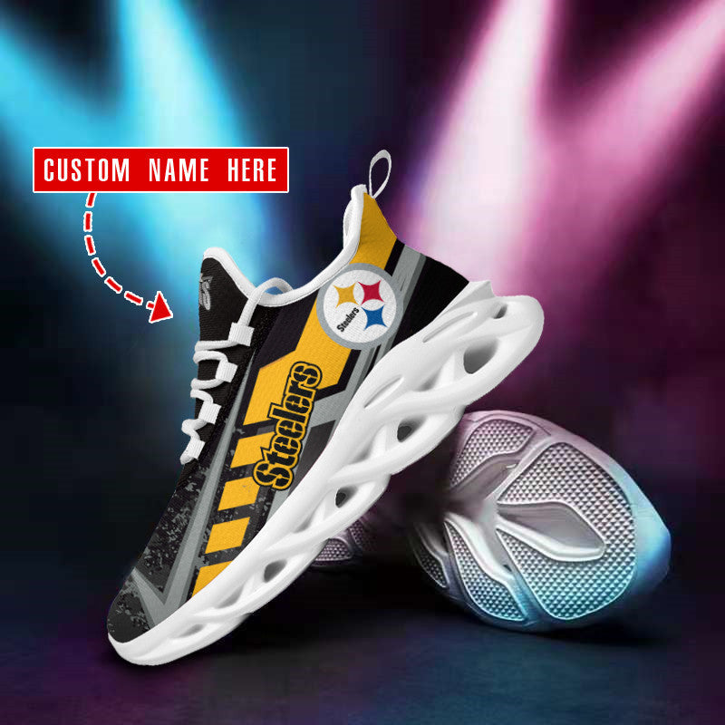 Pittsburgh Steelers Personalized Yezy Running Sneakers BB343