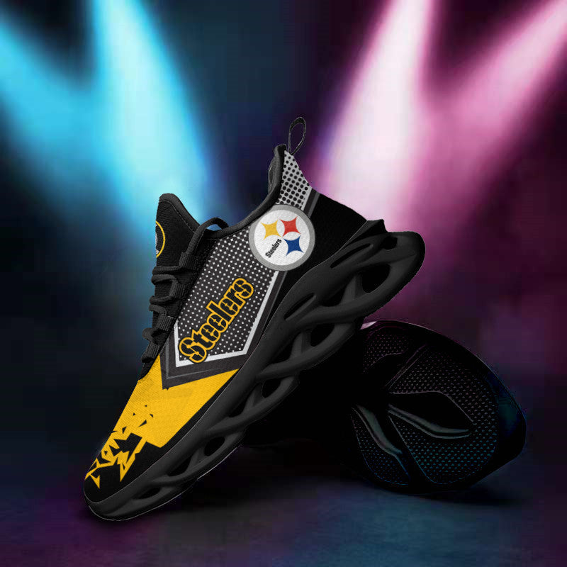Pittsburgh Steelers Personalized Yezy Running Sneakers BB387