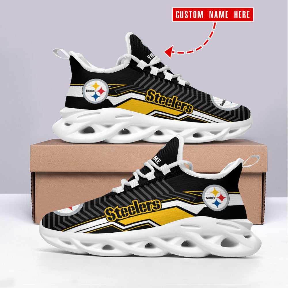 Pittsburgh Steelers Personalized Yezy Running Sneakers BG681