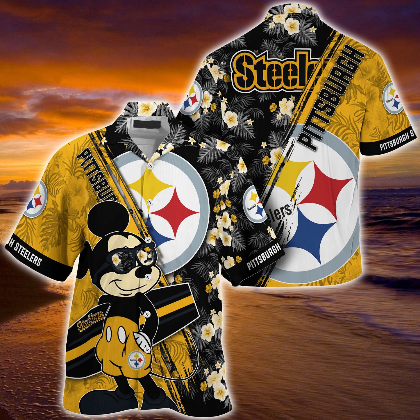 Pittsburgh Steelers Summer Hawaiian Shirt 68