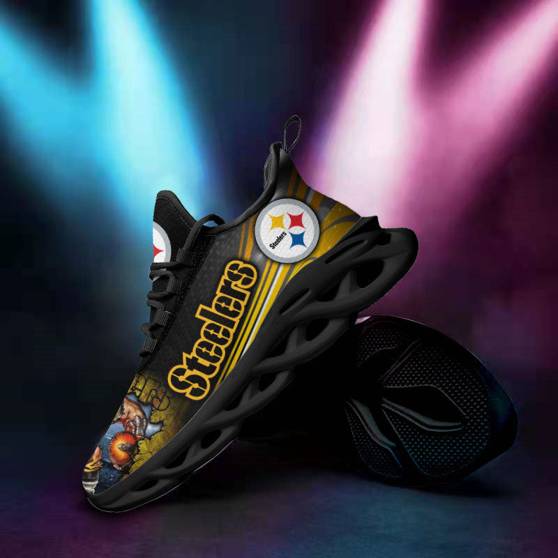 Pittsburgh Steelers Yezy Running Sneakers BG724
