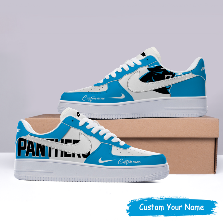 Carolina Panthers Custom Name For Fans Shoes AF1 AZBTAF1000014