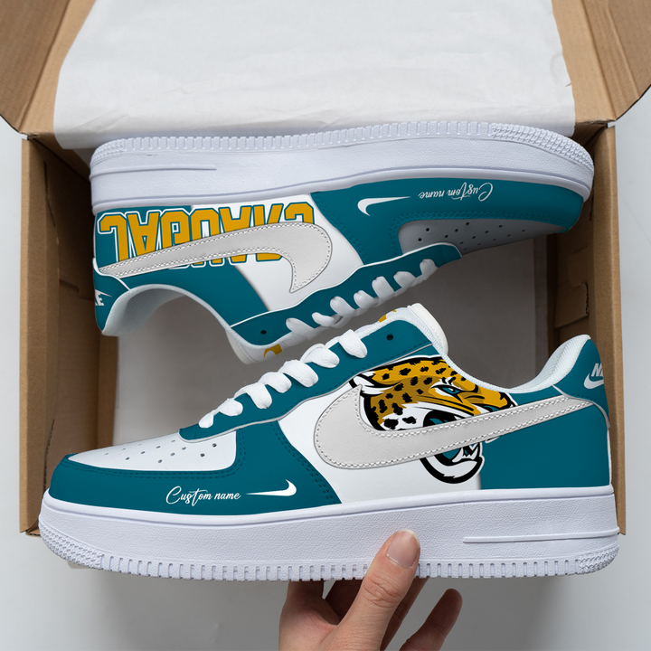 Jacksonville Jaguars Custom Name For Fans Shoes AF1 AZBTAF1000005