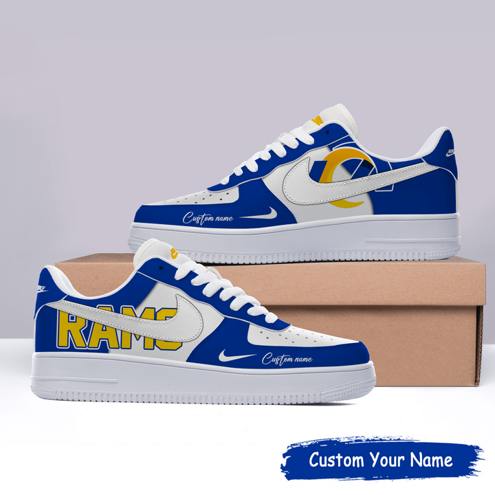 Los Angeles Rams Custom Name For Fans Shoes AF1 AZBTAF1000029