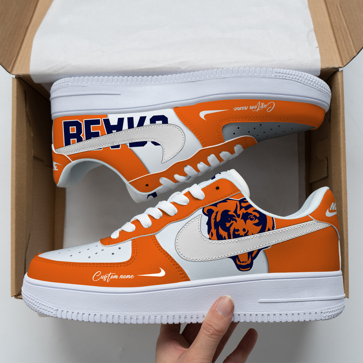 Chicago Bears Custom Name For Fans Shoes AF1 AZBTAF1000013