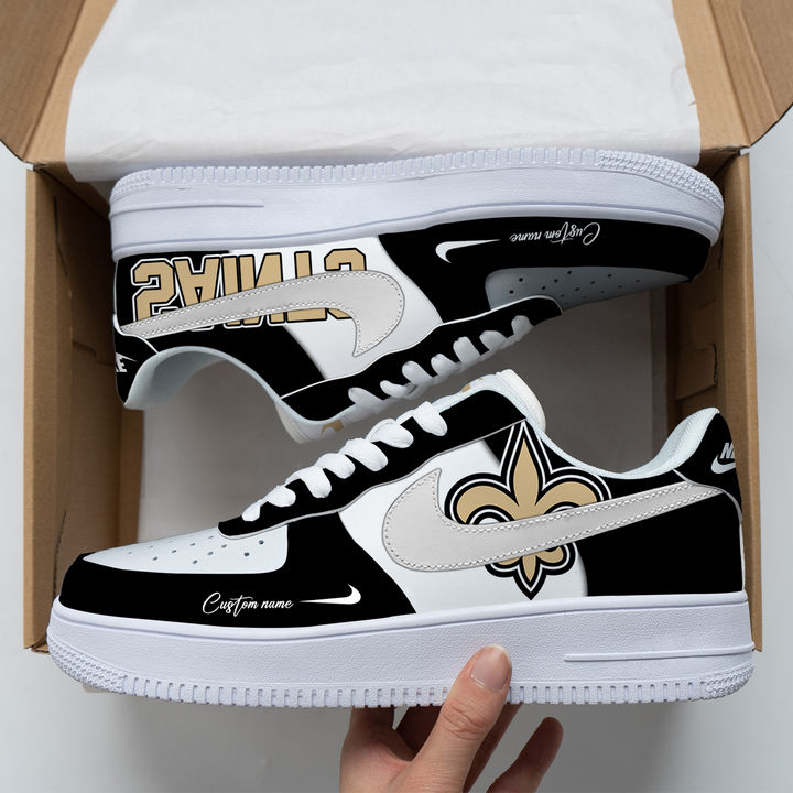 New Orleans Saints Custom Name For Fans Shoes AF1 AZBTAF1000023