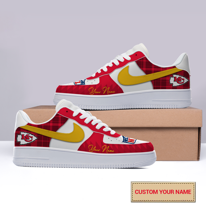 NFL Kansas City Chief 2024 Logo pattern AF1 Sneaker AZBTAF1000161