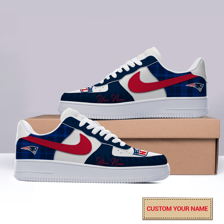 NFL New England Patriots 2024 Logo pattern AF1 Sneaker AZBTAF1000167