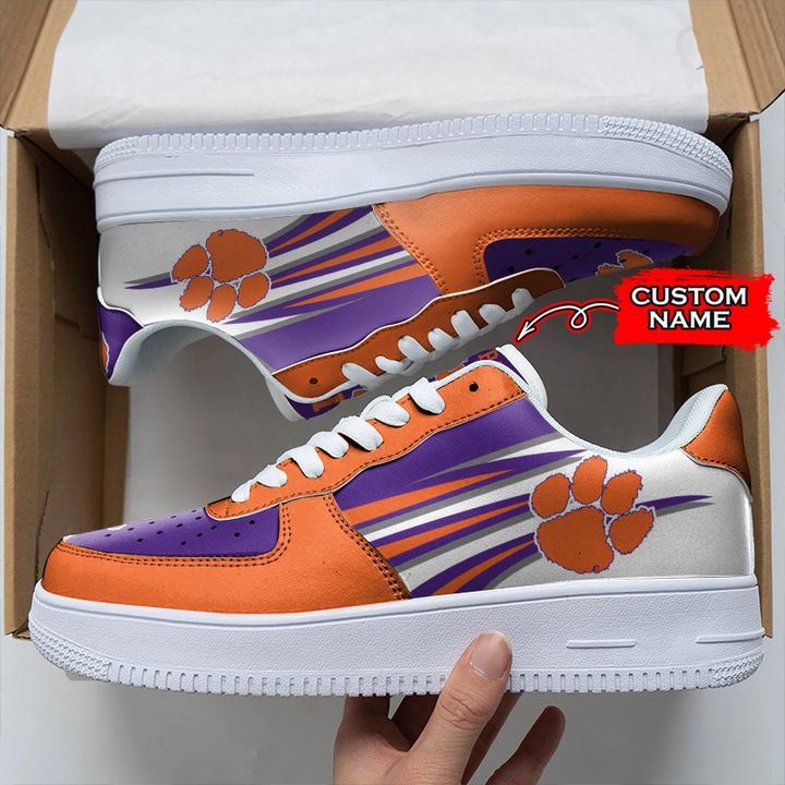 NCAA Clemson Tigers Seminoles Custom Name Air Force 1 AZBTAF1000118