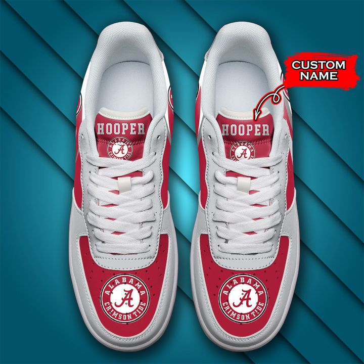 NCAA Alabama Crimson Tide Custom Name Air Force 1 AZBTAF1000116