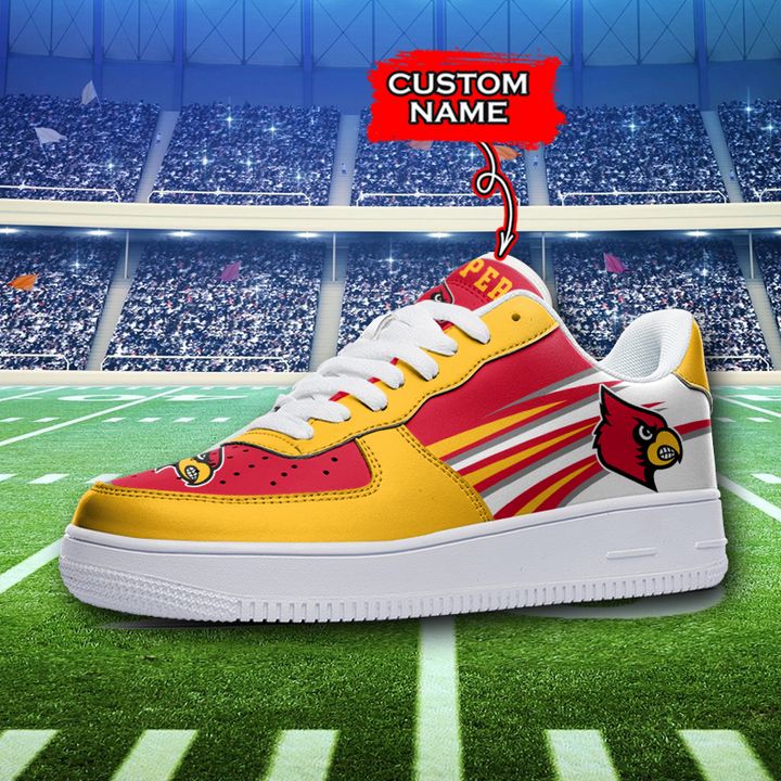 NCAA Louisville Cardinals Custom Name Air Force 1 AZBTAF1000103