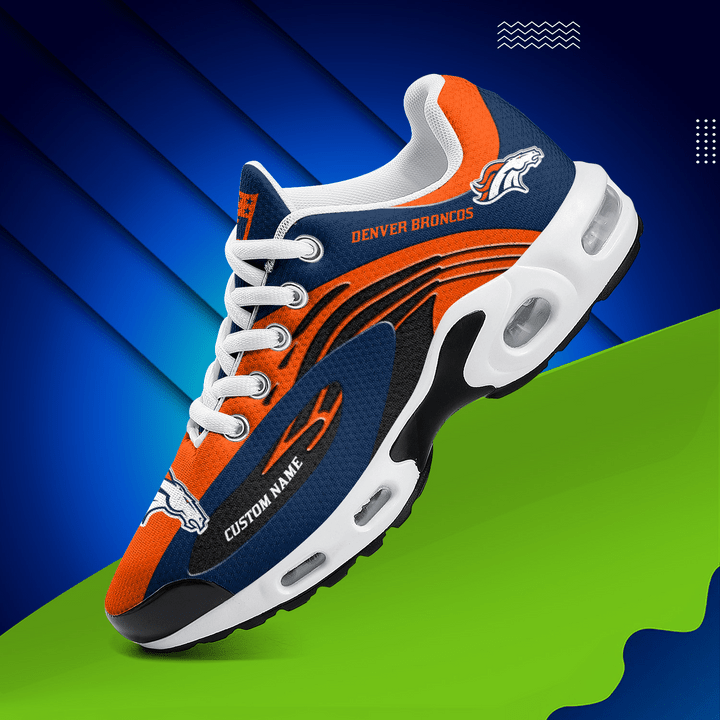 Denver Broncos Personalized Plus T-N Youth Sneakers AZBTTNS000006