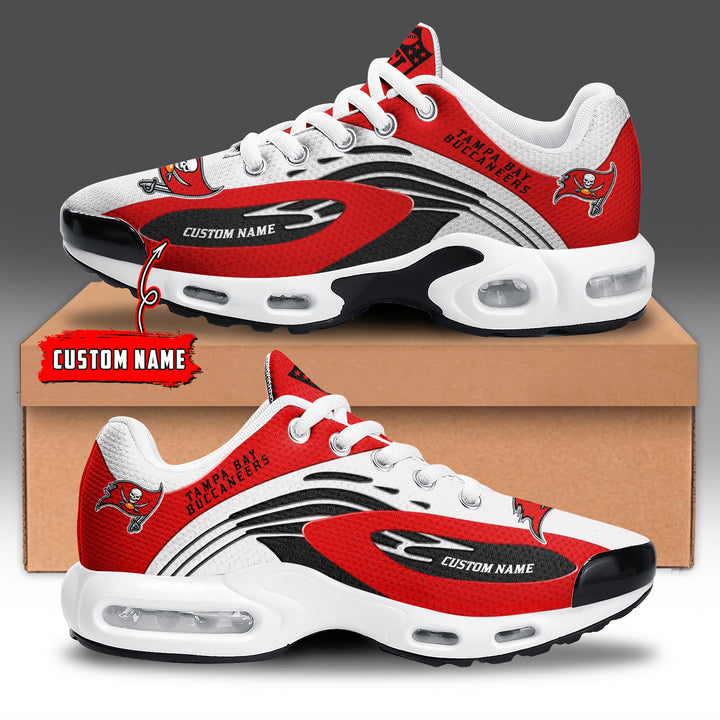 Tampa Bay Buccaneers Personalized Plus T-N Youth Sneakers AZBTTNS000026
