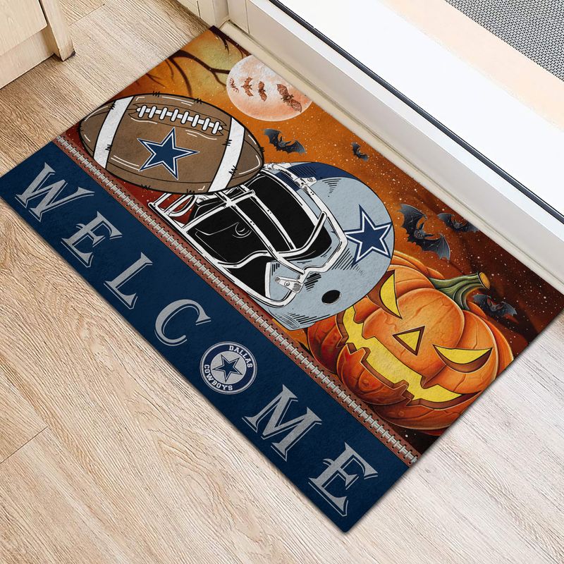 Dallas Cowboys Halloween Doormat New Collection AZBTDM000006